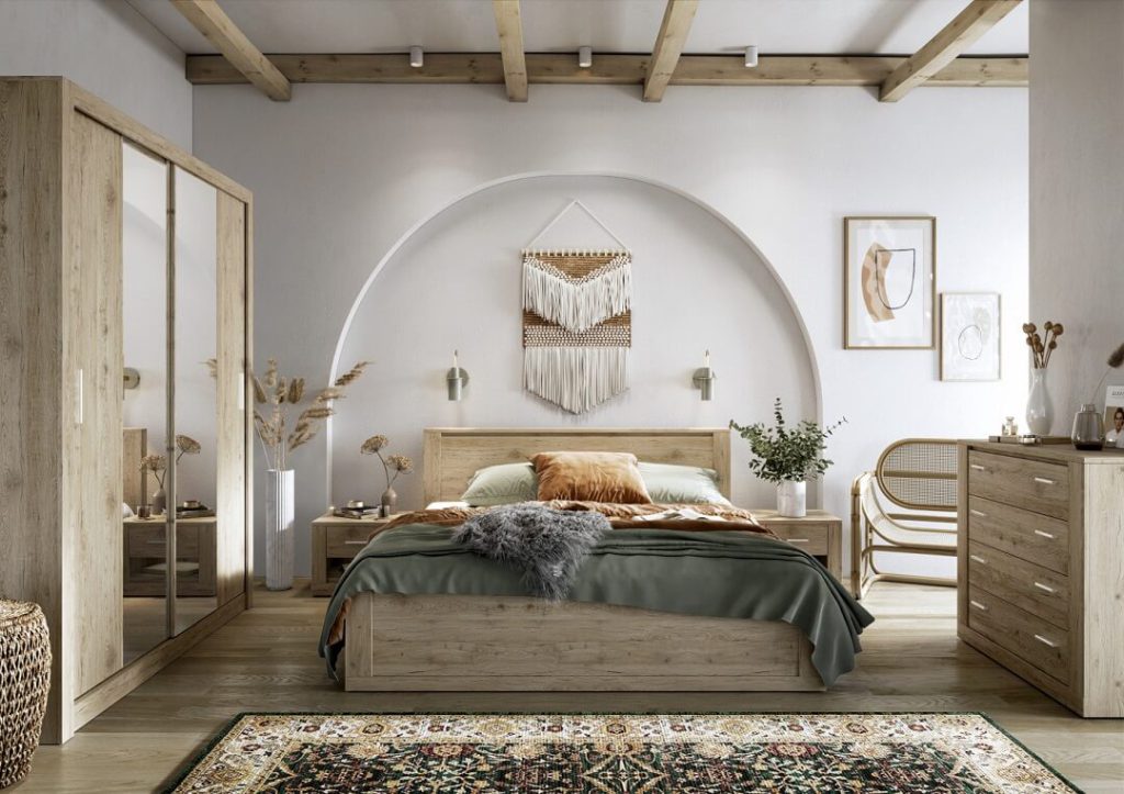 Sypialnia na poddaszu